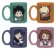 My Hero academia Set espresso hrnků 110 ml (4 ks)
