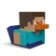 Tubbz kachnička Minecraft - Steve (první edice)