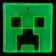 Neon světlo: Minecraft Creeper