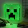Neon světlo: Minecraft Creeper