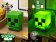 SquishyGlo Silikonové světlo Minecraft - Creeper
