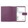 Kroužkový diář FILOFAX Camden, Osobní, plum, modulární