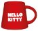 Hello Kitty Hrnek s obličejem 350 ml