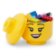 LEGO® úložná hlava (mini) - šťastná dívka