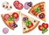 Skládačka Pizza - Hra bez plastů