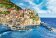 Puzzle Manarola, Ligurie, Itálie 2v1 1500 dílků + lepidlo