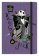 Zápisník s gumičkou Tim Burton 2, A5, 80 g, 80 listů, linkovaný, fialový