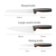 Startovací sada 3 nožů Fiskars Functional Form