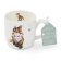 Porcelánový hrnek "Born to be Wild", 0,31 l - Lišky