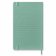 18měsíční diář Moleskine Colored Patterned 2026-27 - tvrdé desky, L, týdenní, světle zelen