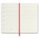 18měsíční diář Moleskine 2026-27 - měkké desky, L, týdenní, červený