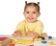 JOVI BABY plastelína 4x38g + 3 dřevěné válečky