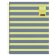 Poznámkový blok Between the Lines NB-1, A4, 90g, karton, 80 listů, linka, Lemon