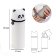Penál se zipem Little Pets - Panda, bílý
