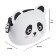 Peněženka se zipem Puppies to go - Panda, bílá