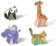 KukiKuk Véééliké puzzle loto Výlet do ZOO