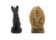 Igráček Archeolog - figurka s egyptskými vykopávkami masky faraona a sošky bohyně Bastet
