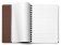 Kroužkový blok RETRO A6, linka, 50 listů