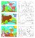 Malování na plátno Lesní zvířátka