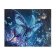 Dřevěné puzzle/Fluorescentní motýl A4