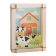 Dřevěný výřez k dekoraci Studio Light, 14,8x21 cm - Obdélný rámeček
