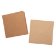 Přání a obálky Studio Light, 15,2x15,2 cm, 10 ks - kraftové