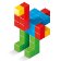 Geomag Magicube - Green line 128 dílků