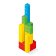 Geomag Magicube - Green line 128 dílků
