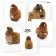 Plyšová hračka Alpaca MEDIUM - CARAMEL