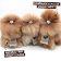 Plyšová hračka Alpaca SMALL MONSTER FLUFF – SANDSTONE