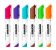 Kores popisovač K-MARKER na bílé tabule, zkosený hrot 3-5 mm, mix 6 barev