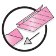 Zvýrazňovače Kores High Liner Plus Pastel LOLLIPOPZ - 6 pastelových barev