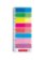 Kores Neonové záložky Index Strips na pravítku 45x12 mm 8 barev