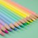 Trojhranné pastelky Kores Kolores Pastel LOLLIPOPZ - 24 barev