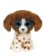 Beanie Boos MUDDLES - Pes vícebarevný 15 cm