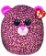 Ty Squish-a-Boos LAINEY - růžový leopard 22 cm