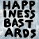 LP Black Crowes - Happiness Bartards