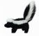 Plyš WR skunk 11-13 cm