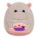 Squishmallows Šedý hroch se zmrzlinou Harrison