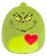 Squishmallows Fuzzamallows Grinch - Grinch se srdíčkem 20 cm