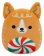 Squishmallows Perníkový corgi - Louis 13 cm