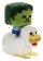 Minecraft Plyšák - Zombie Chicken Jockey 20 cm