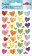 Samolepky Colorful hearts