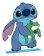 XXl Figurka Lilo & Stitch - 2D Stitch