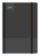 Blok A5, 100l, 80g, linkovaný - Casual Black s gumou