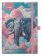 Blok Animals Elephant B5/100l, 80g, linkovaný, s gumou