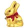 Gold Bunny Milk 100g - displey
