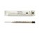 Gelové pero Drehgriffel Nr. 1 Black, Refill single pack for (Gel pen refill - 0,5 mm)