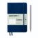 Navy Blue, Outlines Notebook, Paperback (B6+), 150 g/m? nautical chart paper, 89 p., dotte