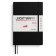 Black, Weekly Planner Medium (A5) 2026, Softcover, English